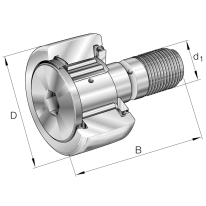 KR26-12-36 Nut M10x1 KR26-X-PP-A-NMT Cylind. Din.-5100N,8000 rpm