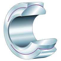 GE5-13-8/6  GE5-FW. Без мазане Хромиран вътр.пръстен-PTFE на външен