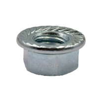 ГАЙКА ФЛАНШОВА-ЗА ГЛАВИНА-M22x1.5 Якост-10 Покр-BL DIN74361