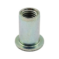 НИТ ГАЙКА M8x16.5 С плоска периферия и накатка Покр-Zn  