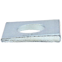 ШАЙБА КВАДРАТНА С ОТВОР 24мм ЗА У ТРЕГЕРИ С 14%  НАКЛОН Покр-Zn DIN435