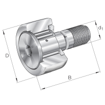 KR19-11-32 M8x1.25 KR19   1-реден със сепаратор,Дин.-3500N,11000-1/min