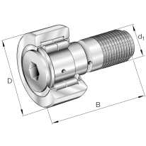 KR40-20-58 M18x1.5 NUKR40-A Ролков,2Z,БЕЗ сепар.Дин.-18800N,5500-1/min