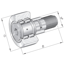 KR40-20-58 M18x1.5 PWKRE40-2RS-XL Ексц.втула Дин-14300N,5000-1/min