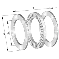 REA100-150-38  Лагер 81220-TV   INA