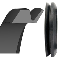 ЧЕЛЕН УПЛЪТНИТЕЛ ПОДСИЛЕН/КОНУС Тип-VS за фиксиране към вал-30мм.NBR60