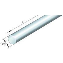WV6  ВАЛ-6мм  6x1000mm. ,3x1040, 3x1050, 2x720  Цена-мм.