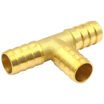 СЪЕДИНИТЕЛ-ТРОЙНИК МЕСИНГ-T-ЗА МАРКУЧ-8мм. М.М.М.  Произв.AIGNEP