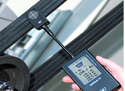 Optibelt TT - Устройство за измерване на честота